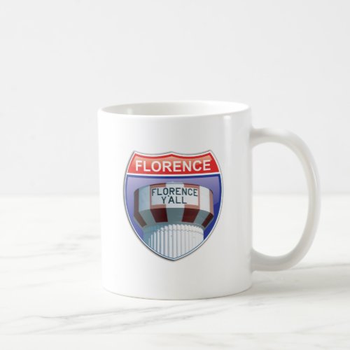 Florence Yall Water Tower Interstate Sign Mug