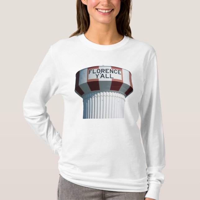 Florence Y'all Water Tower Ladies T T-Shirt (Front)