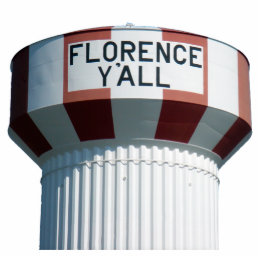Florence Y&#39;all Water Tower Sculpture