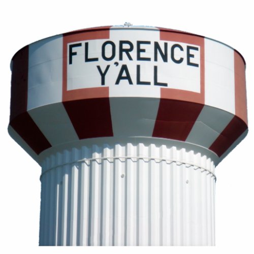Florence Yall Water Tower Sculpture