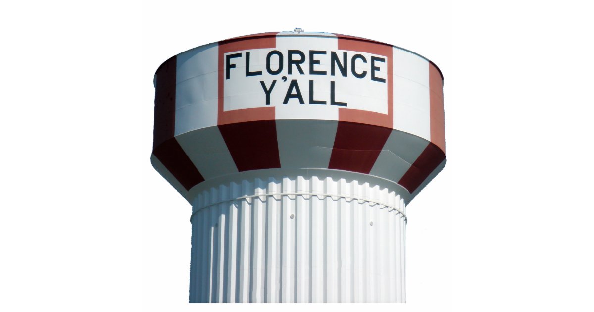 Florence Y'All Water Tower - Monument