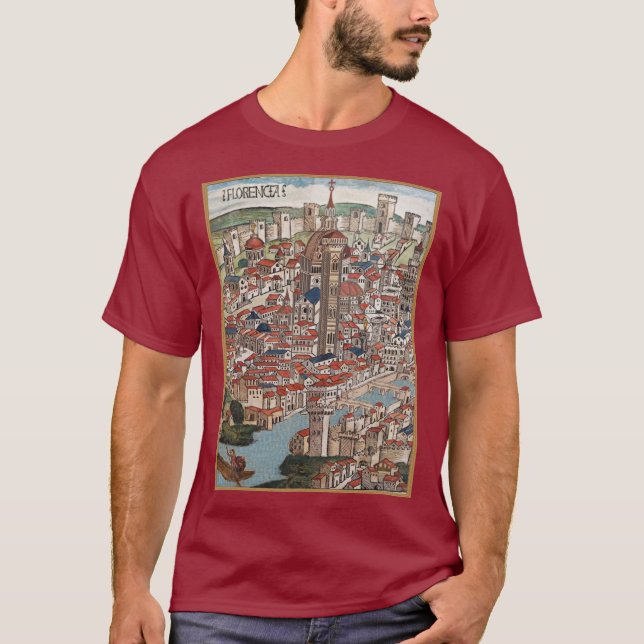 Florencia 1493 Italy Men's T Shirt (Front)