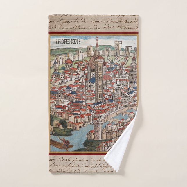 Florencia Colore 1493 Hand Towel (Hand Towel)