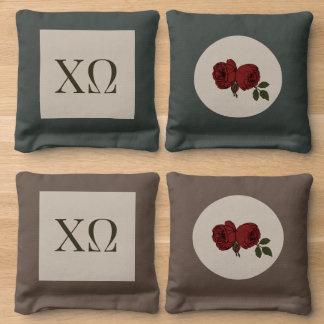 Florentina Rose Cornhole Bags