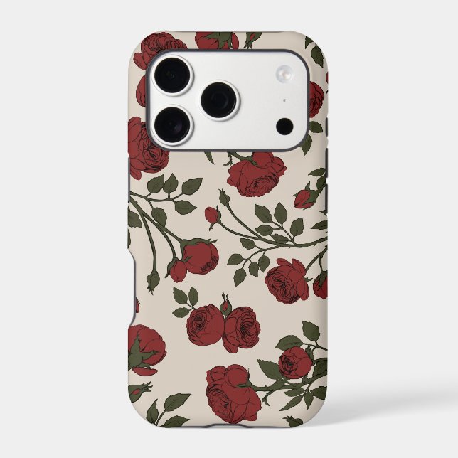 Florentina Rose Iphone Case (Back)