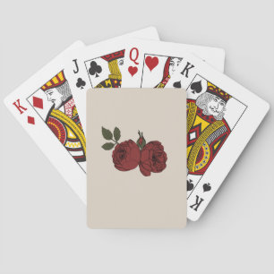 Florentina Rose Poker Cards