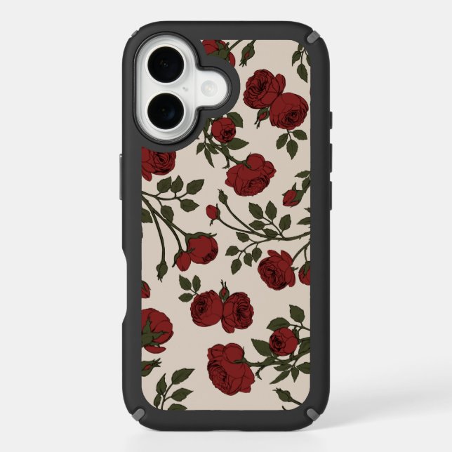 Florentina Rose Speck iPhone Case (Front)