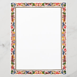 Florentine Arabesque Invitation Template