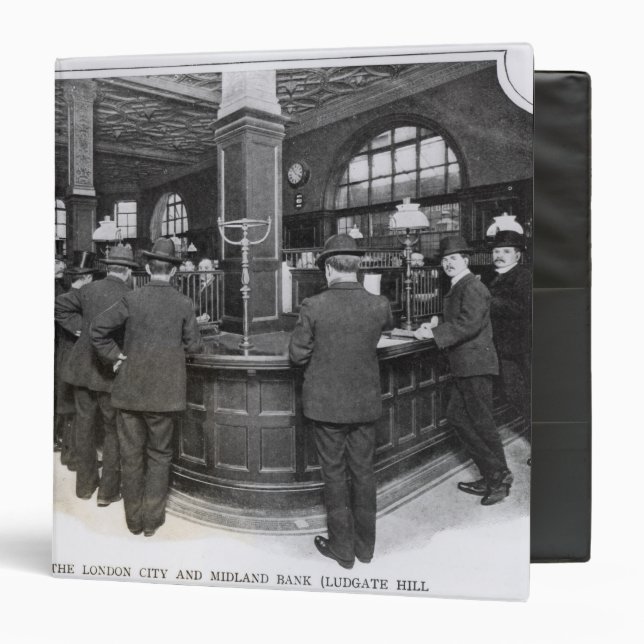 Florentine Bank 3 Ring Binder (Front/Inside)