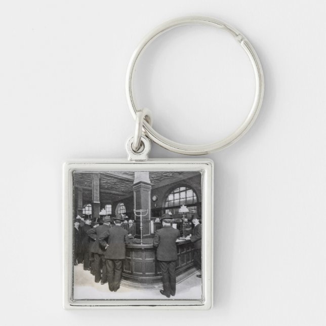 Florentine Bank Keychain (Front)