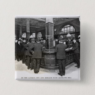 Florentine Bank Pinback Button