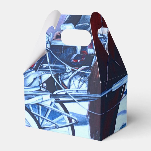 Florentine Charm Favor Boxes (Front Side)