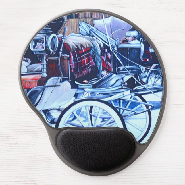 Florentine Charm Gel Mouse Pad (Front)