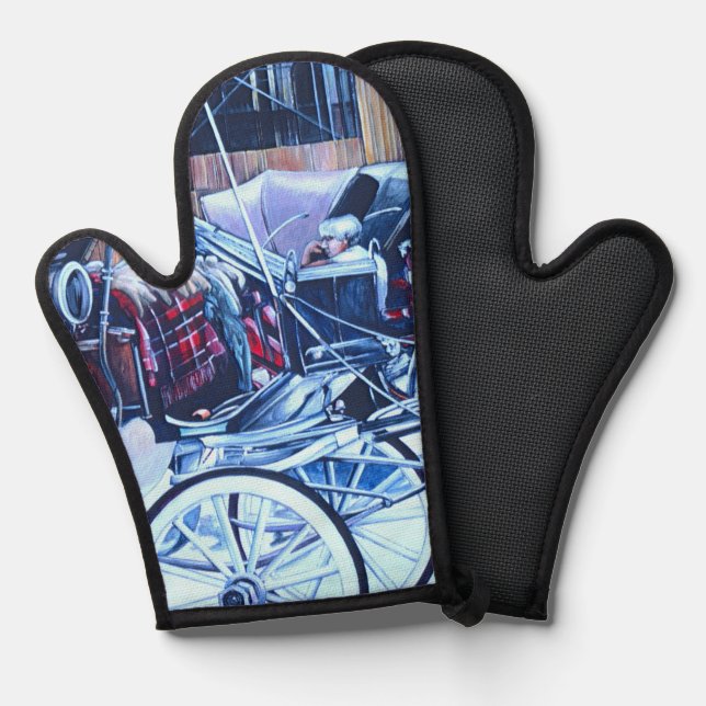 Florentine Charm Oven Mitt (Front/Back)