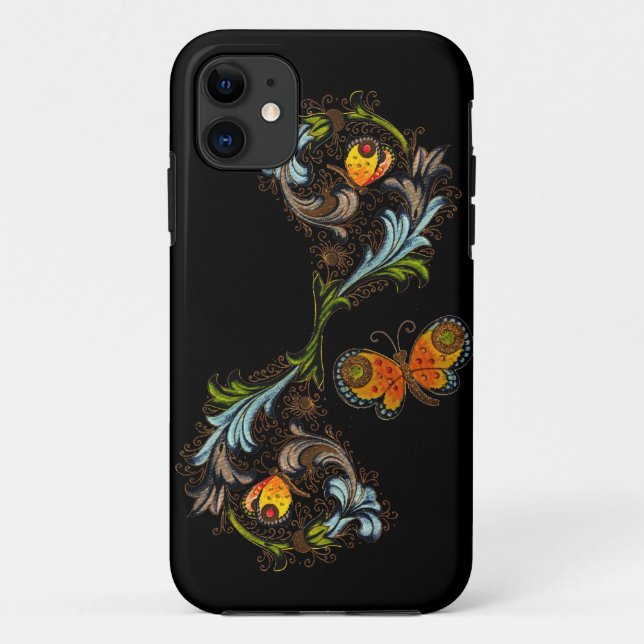 Florentine Floral Painting iPhone5 Case-Mate Case-Mate iPhone Case (Back)