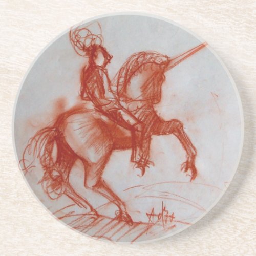 FLORENTINE KNIGHT ON HORSEBACK COASTER