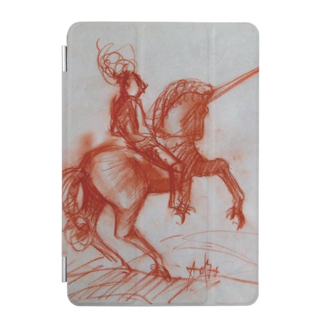 FLORENTINE  KNIGHT ON HORSEBACK iPad MINI COVER (Front)