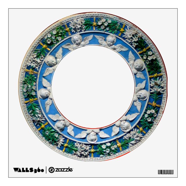 FLORENTINE RENAISSANCE  ANGELS WALL DECAL (Front)