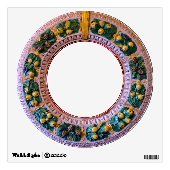 FLORENTINE RENAISSANCE FRUITS WALL DECAL (Front)