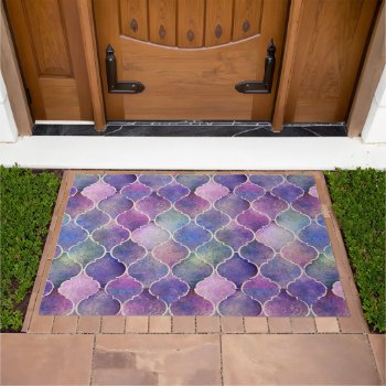Florentine Tiles Doormat by aura2000 at Zazzle
