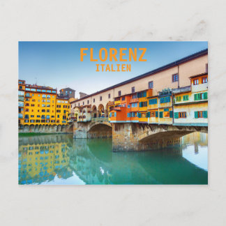 Florenz Italy Holiday Postcard