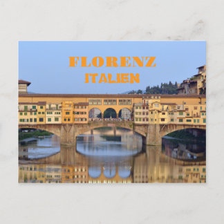 Florenz Italy Holiday Postcard