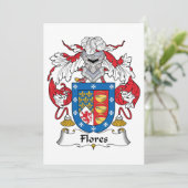 Flores Family Crest (Standing Front)