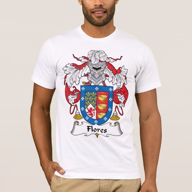 Flores Family Crest T-Shirt (Front)