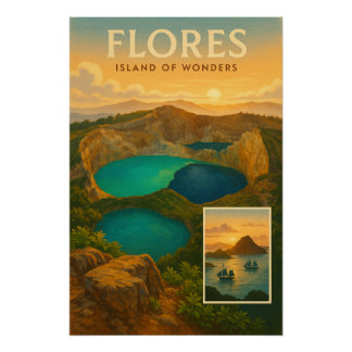 ‘FLORES – Island of Wonders Poster