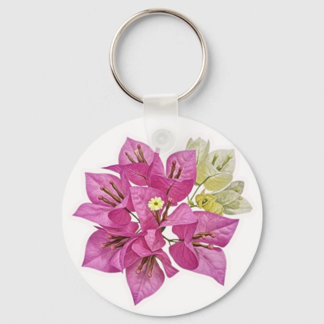Flores of Brazil Keychain (Front)