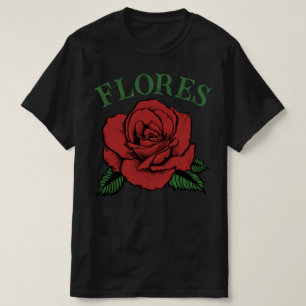 flores red rose T-Shirt