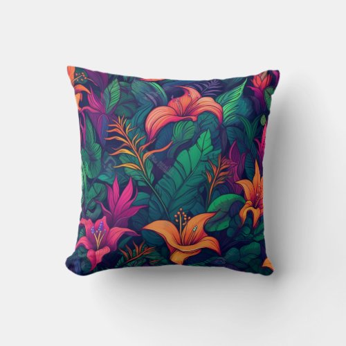 Florest Throw Pillow