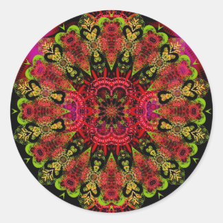 floretiana classic round sticker