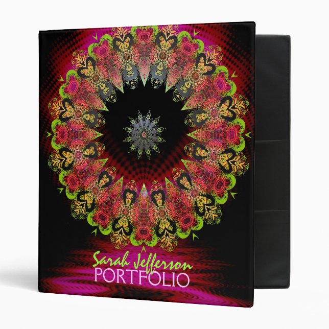 Floretiana Psychedelic Love Album Binder (Front/Inside)