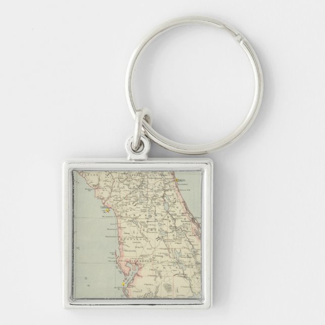 Floriada, United States Keychain (Front)