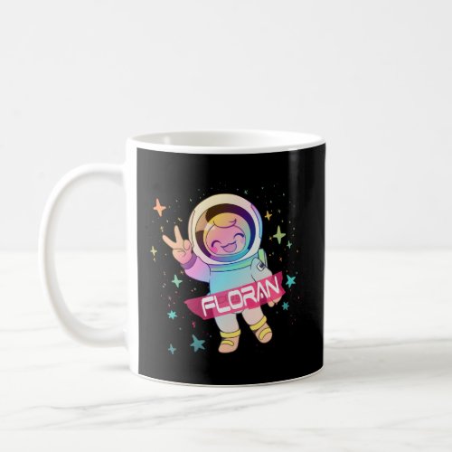 Florian Name With Astronaut Coffee Mug