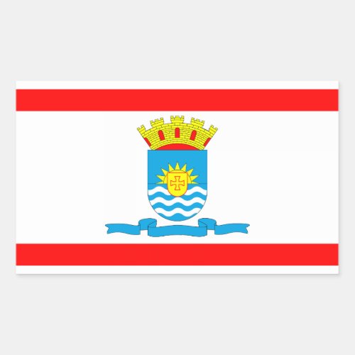 Florianpolis Brazilian city flag Stickers