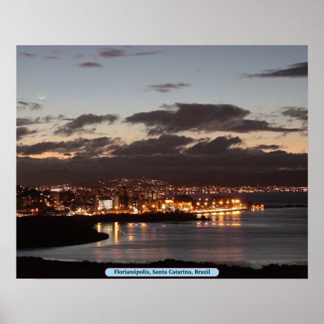 Florianópolis, Santa Catarina, Brazil Poster (Front)