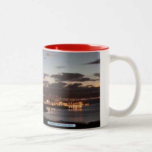 Florianpolis Santa Catarina Brazil Two_Tone Coffee Mug