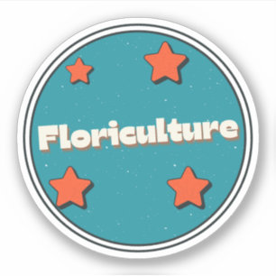 Floriculture Sticker