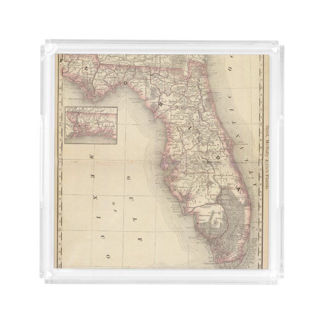 Florida 10 acrylic tray (Front)