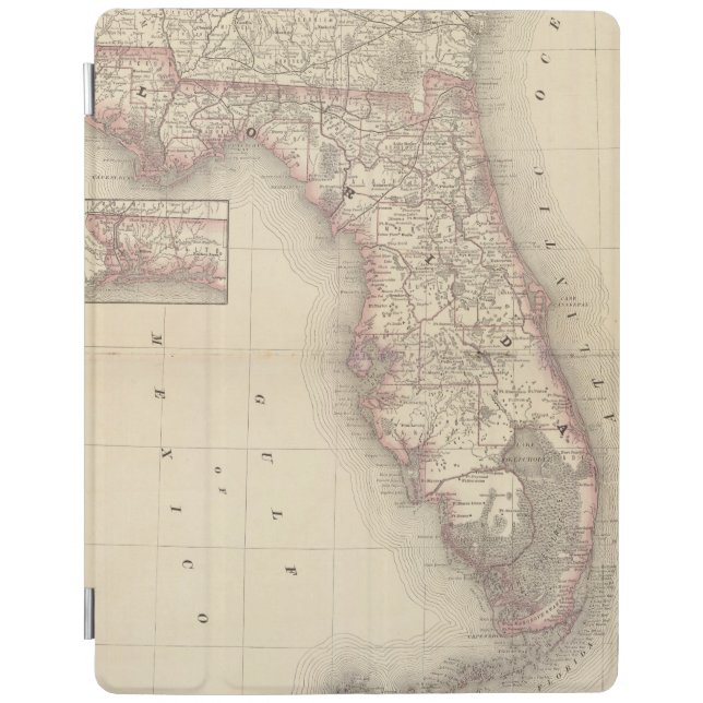 Florida 10 iPad smart cover (Front)