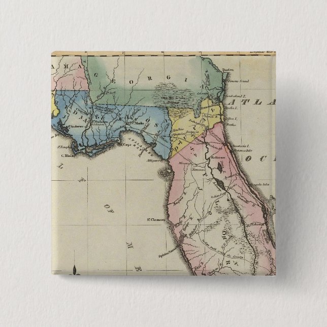 Florida 11 pinback button (Front)