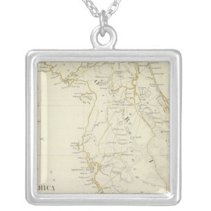 Florida 12 silver plated necklace