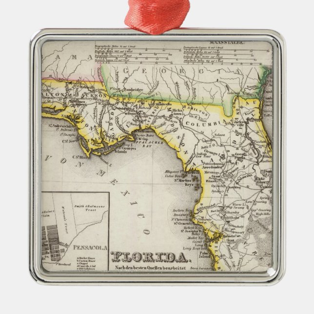 Florida 14 metal ornament (Front)