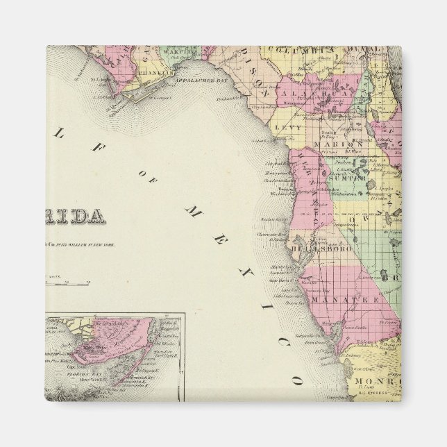 Florida 5 magnet (Front)