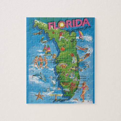 Florida 8x10 Jigsaw Puzzle