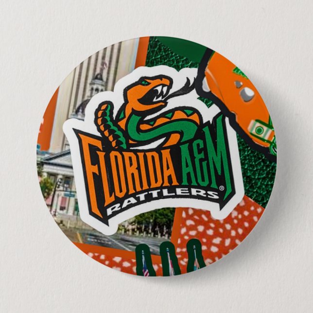 Florida A&M Gameday Button (Front)
