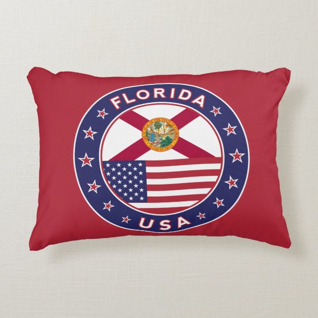 Florida Accent Pillow (Front)