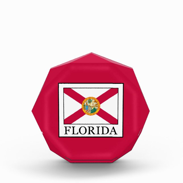 Florida Acrylic Award (Front)